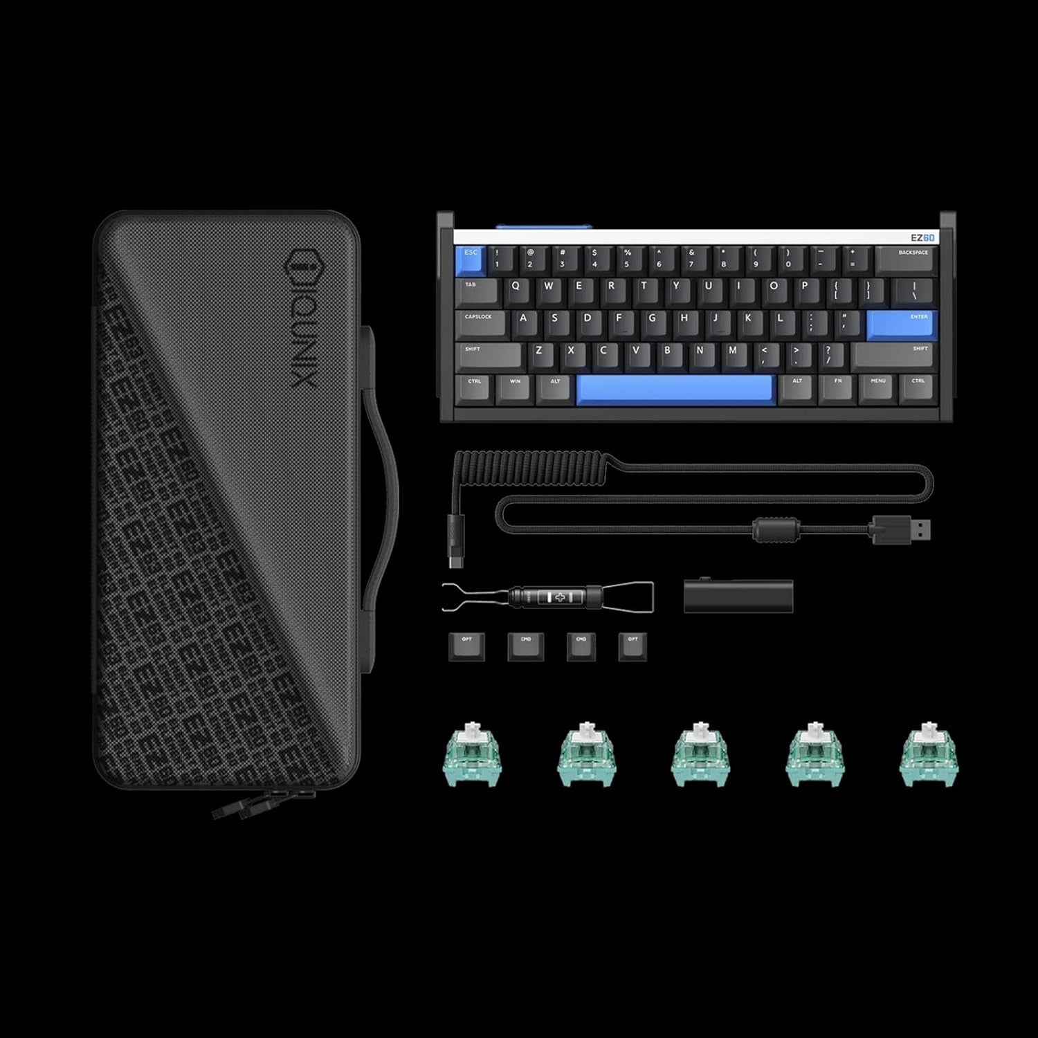 IQUNIX EZ63 8K Magnetic Switch Gaming HE Keyboard