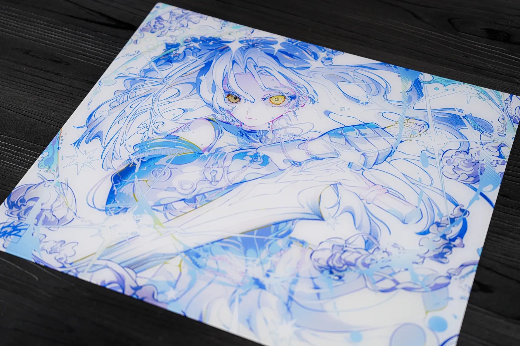 ARBITER STUDIO x HACHIWARE Ice 490x420x2mm Glass Mousepad
