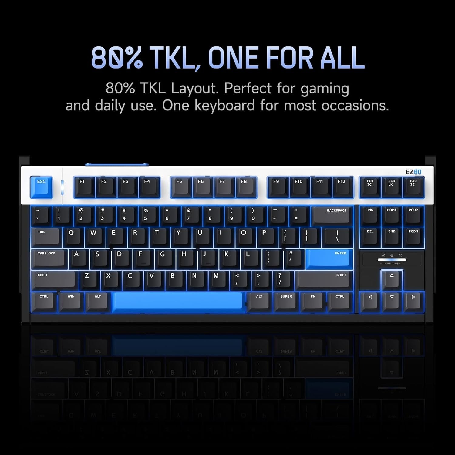 IQUNIX EZ80 8KHz Magnetic RGB Wired Gaming HE Keyboard