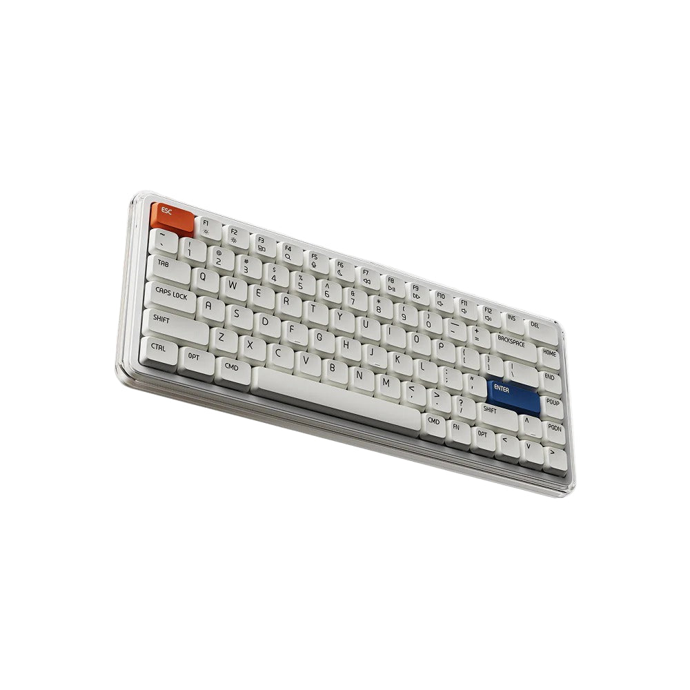 MelGeek O2 Low-profile 75% Quiet Wireless Mechanical Keyboard