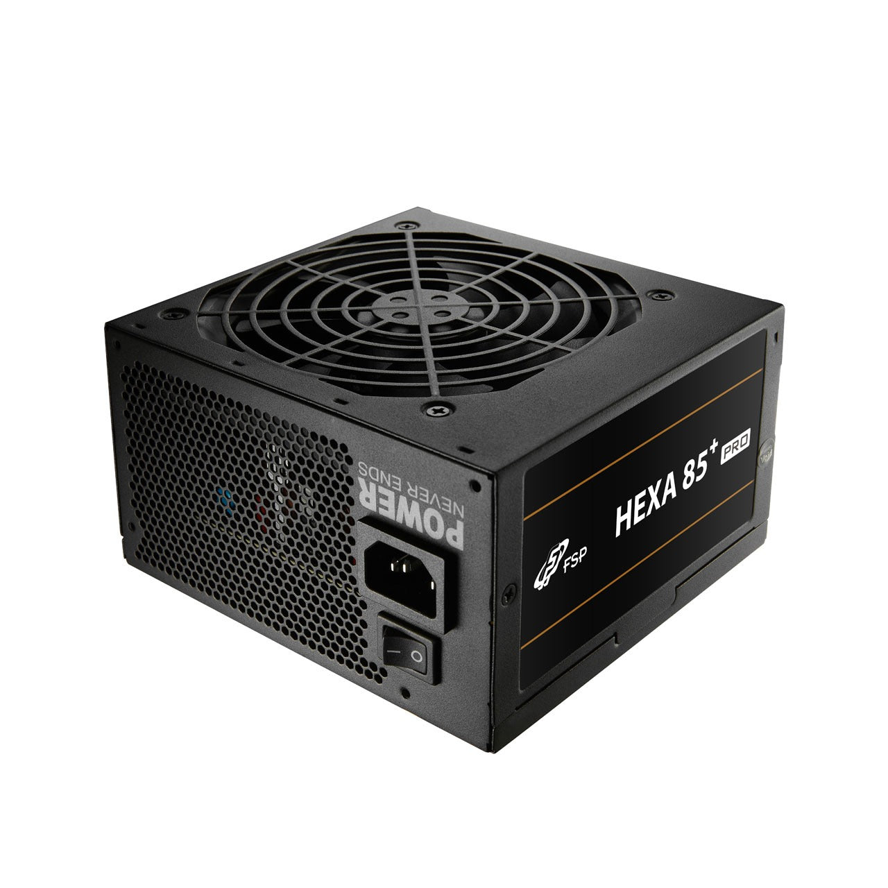 FSP HYPER 80+ PRO 550W Fixed Modular PSU with powercord