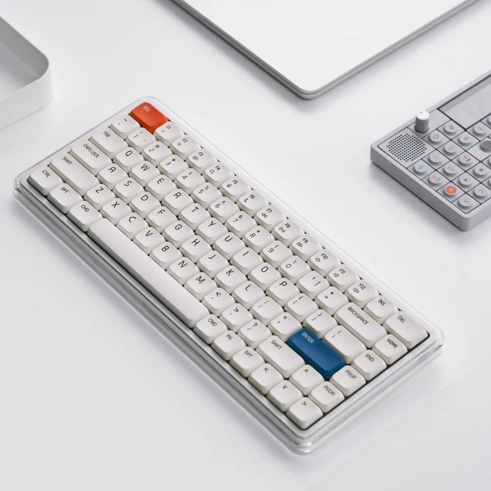MelGeek O2 Low-profile 75% Quiet Wireless Mechanical Keyboard