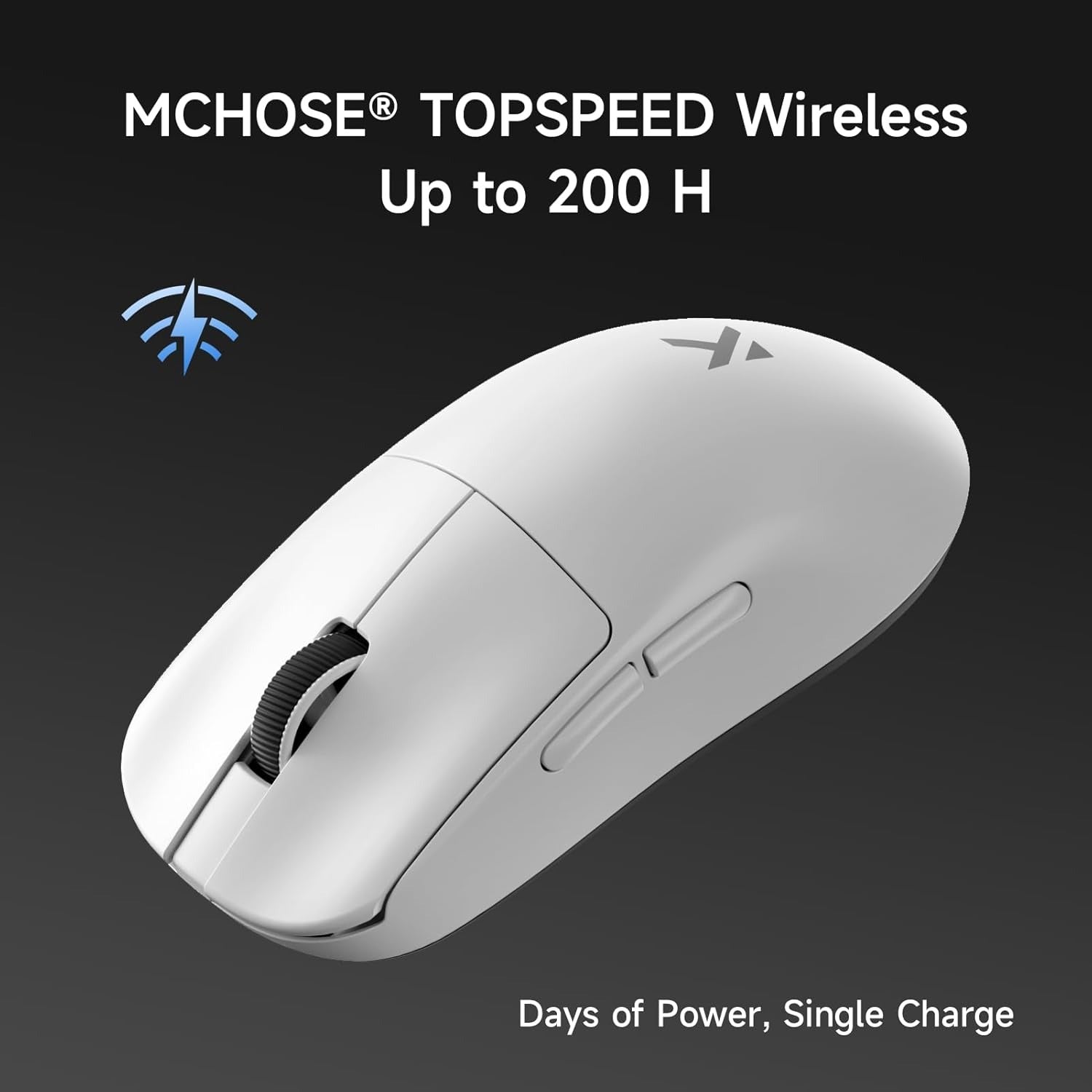 MCHOSE L7 Ultra 8K Lightweight Wireless Gaming Mouse - Kailh Optical Switch