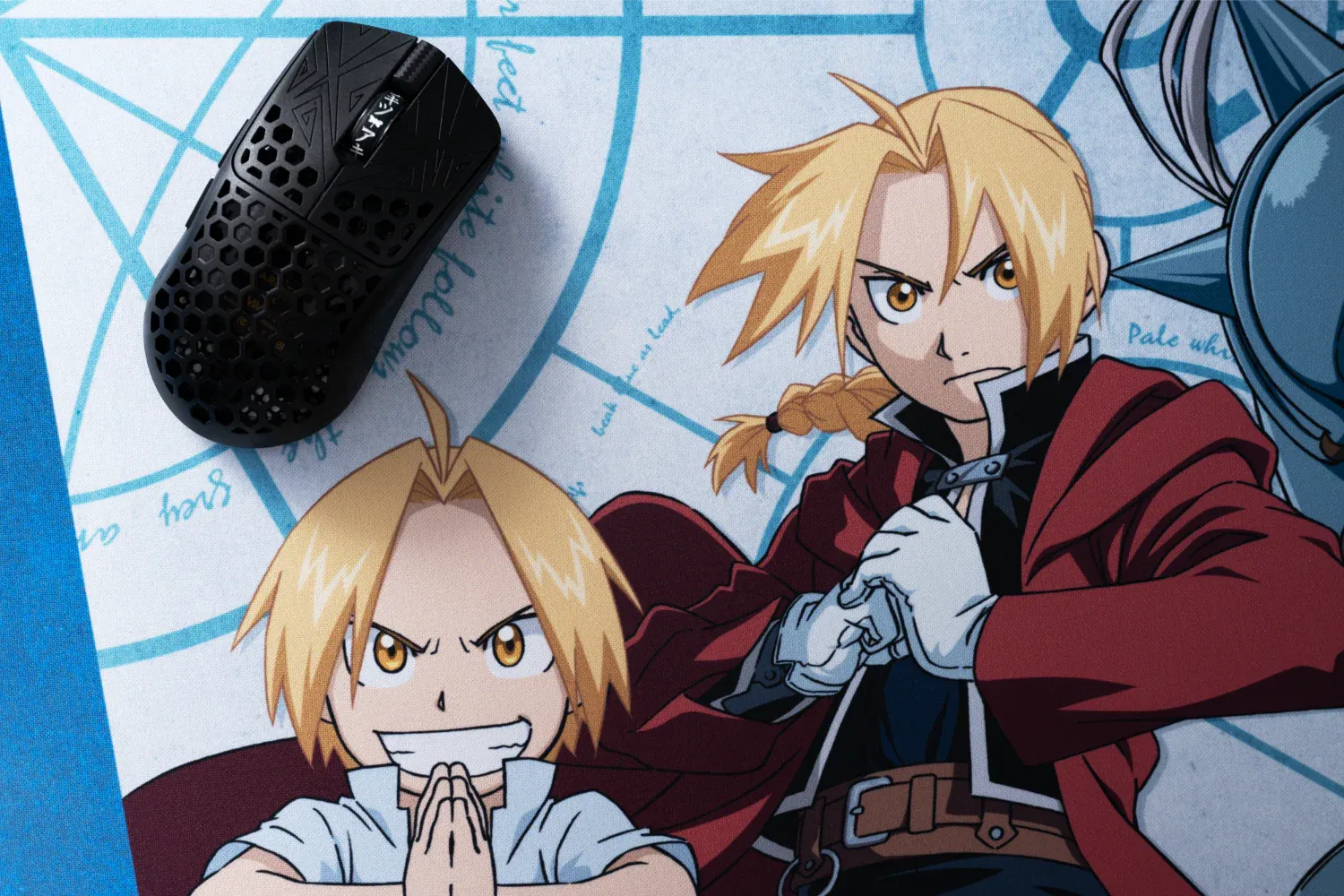 ARBITER STUDIO FMA BROTHERHOOD XL 900x400mm Cloth Mousepad (Ed & Al)