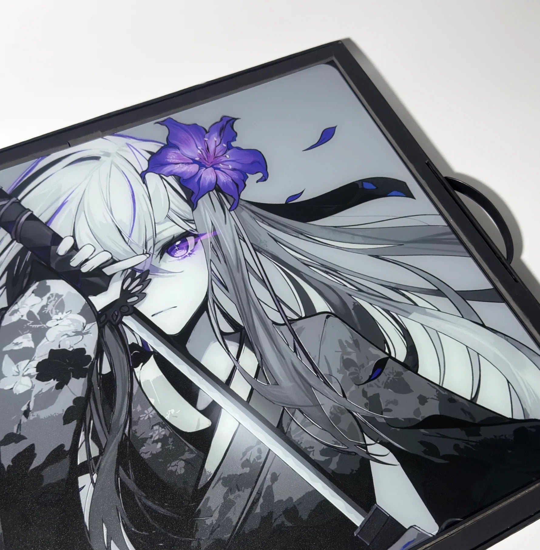 ARBITER STUDIO x HACHIWARE FlowerBlade V2 490x420x2mm Glass Mousepad