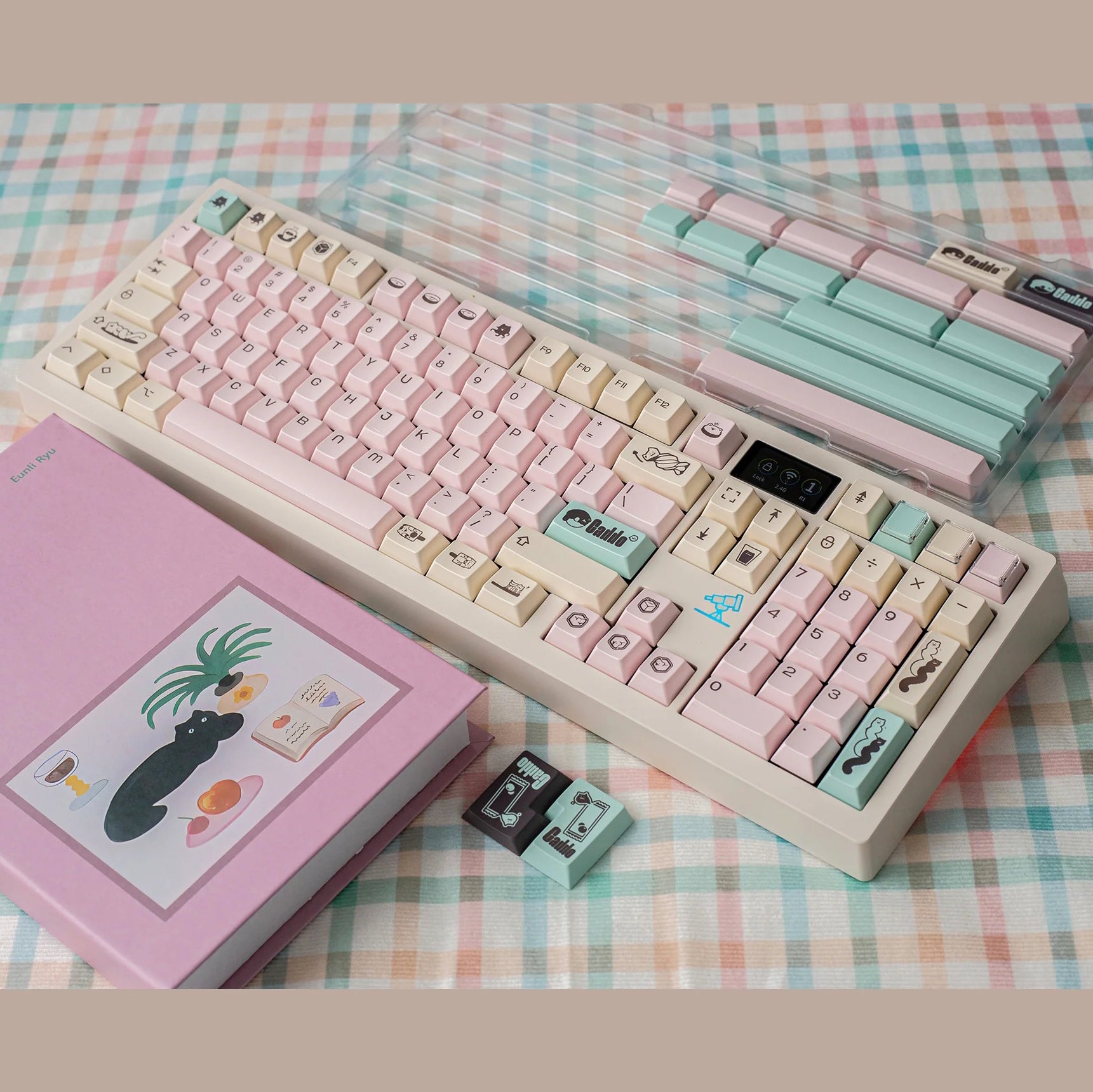 Keybyelab Cherry profile Caddo Dye-sub PBT keycaps