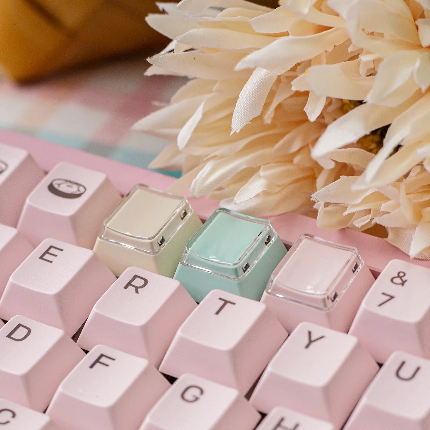 Keybyelab Cherry profile Caddo Dye-sub PBT keycaps