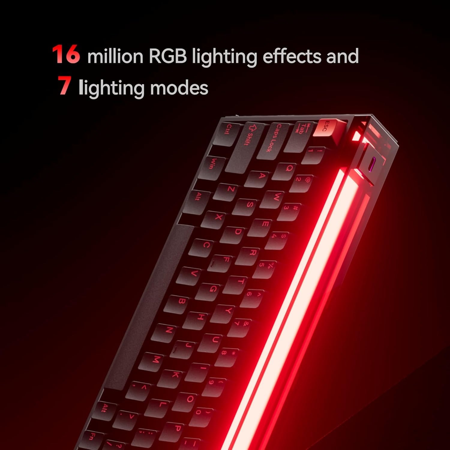 MelGeek MADE68 Ultra+ Wired Aluminum Custom Gaming HE Keyboard