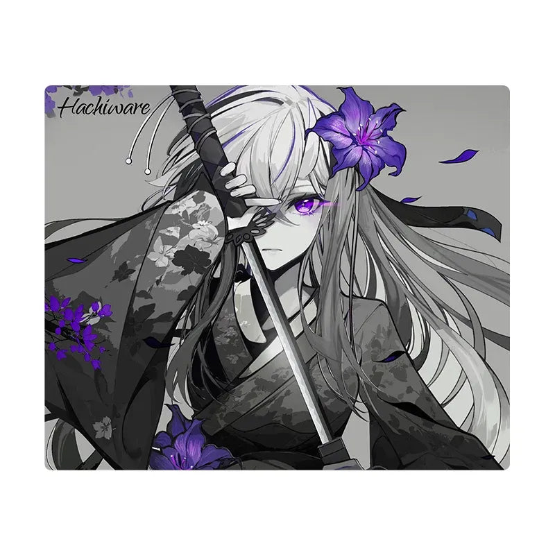 ARBITER STUDIO x HACHIWARE FlowerBlade V2 490x420x2mm Glass Mousepad
