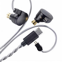 MOONDROP CHU II DSP USB-C Dynamic Driver Wired IEM In-Ear Monitor Headphones