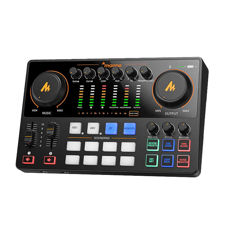 MAONO CASTER  E2 Gen2 Audio Mixer & Interface & Podcast Equipment