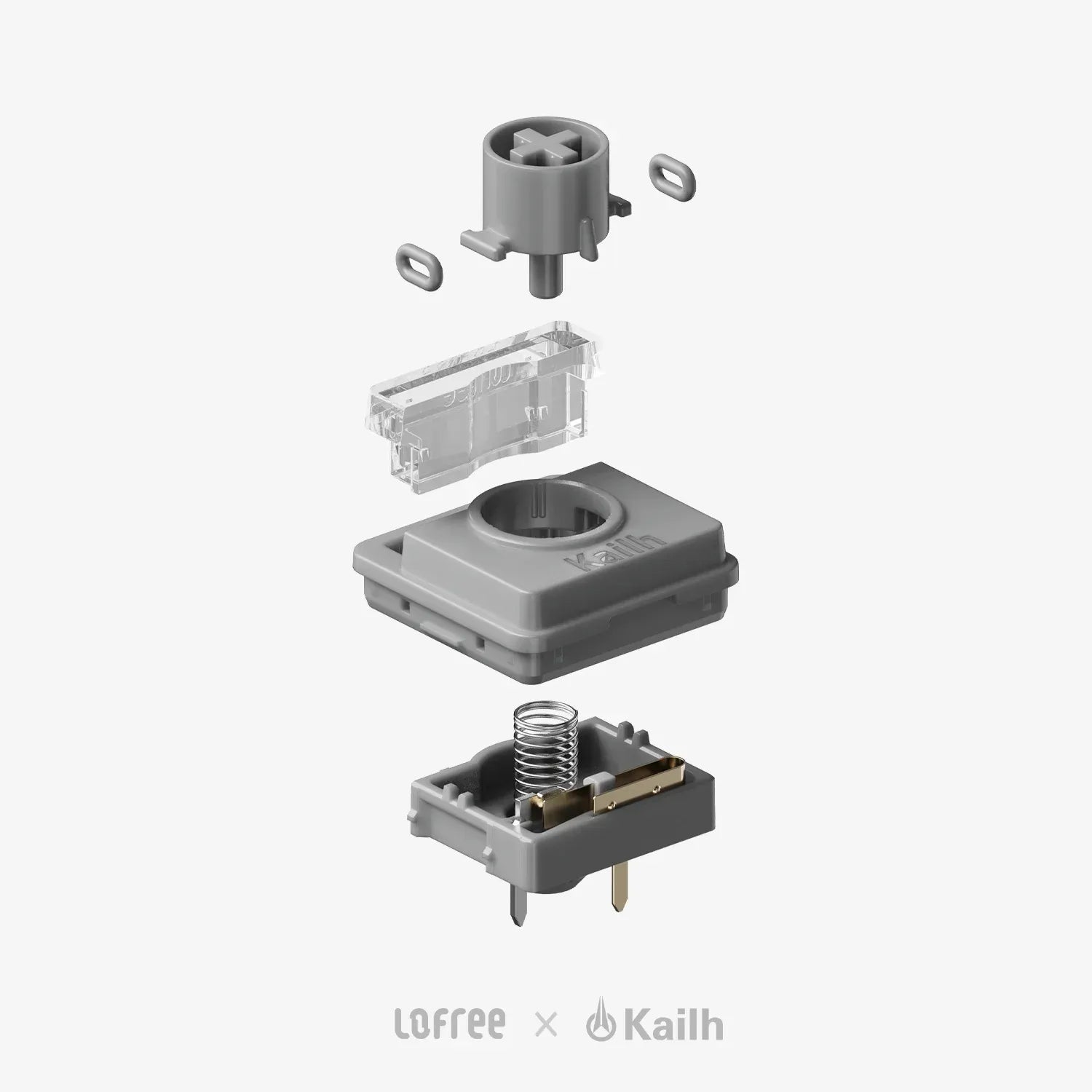 Lofree Low-profile POM Silent Void Switches (106pcs/set)