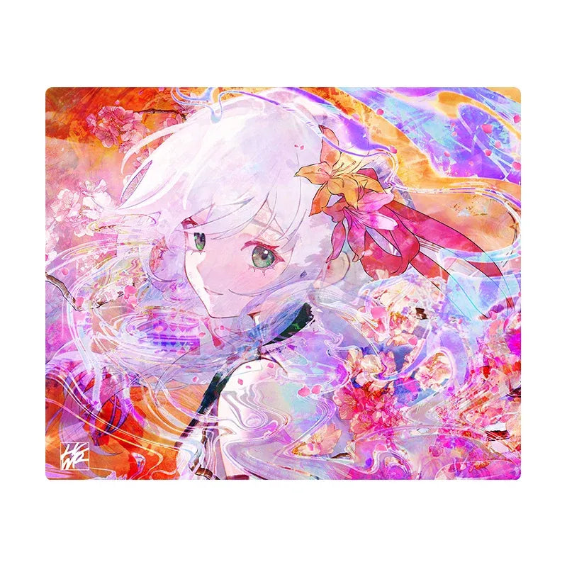ARBITER STUDIO x HACHIWARE Hanabi 490x420x2mm Glass Mousepad
