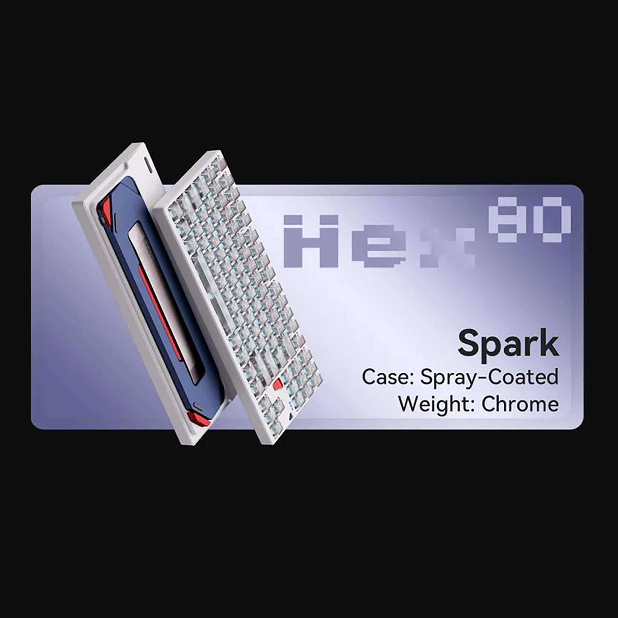 Qwertykeys QK&ATK HEX80 8K HE Wired Magnetic Custom Keyboard