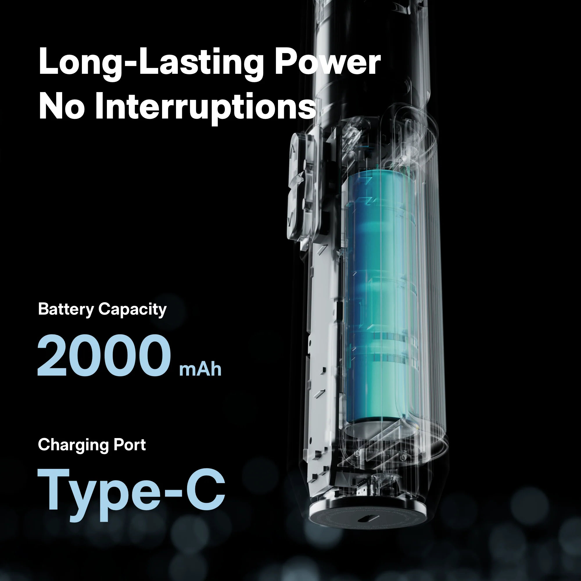 HOTO PixelDrive LED Illumination Cordless Screwdriver with Digital Screen