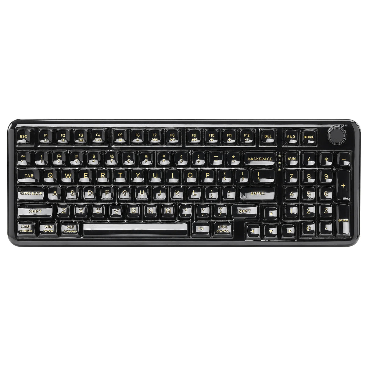 YUNZII X98 Transparent QMK/VIA Wireless Mechanical Keyboard