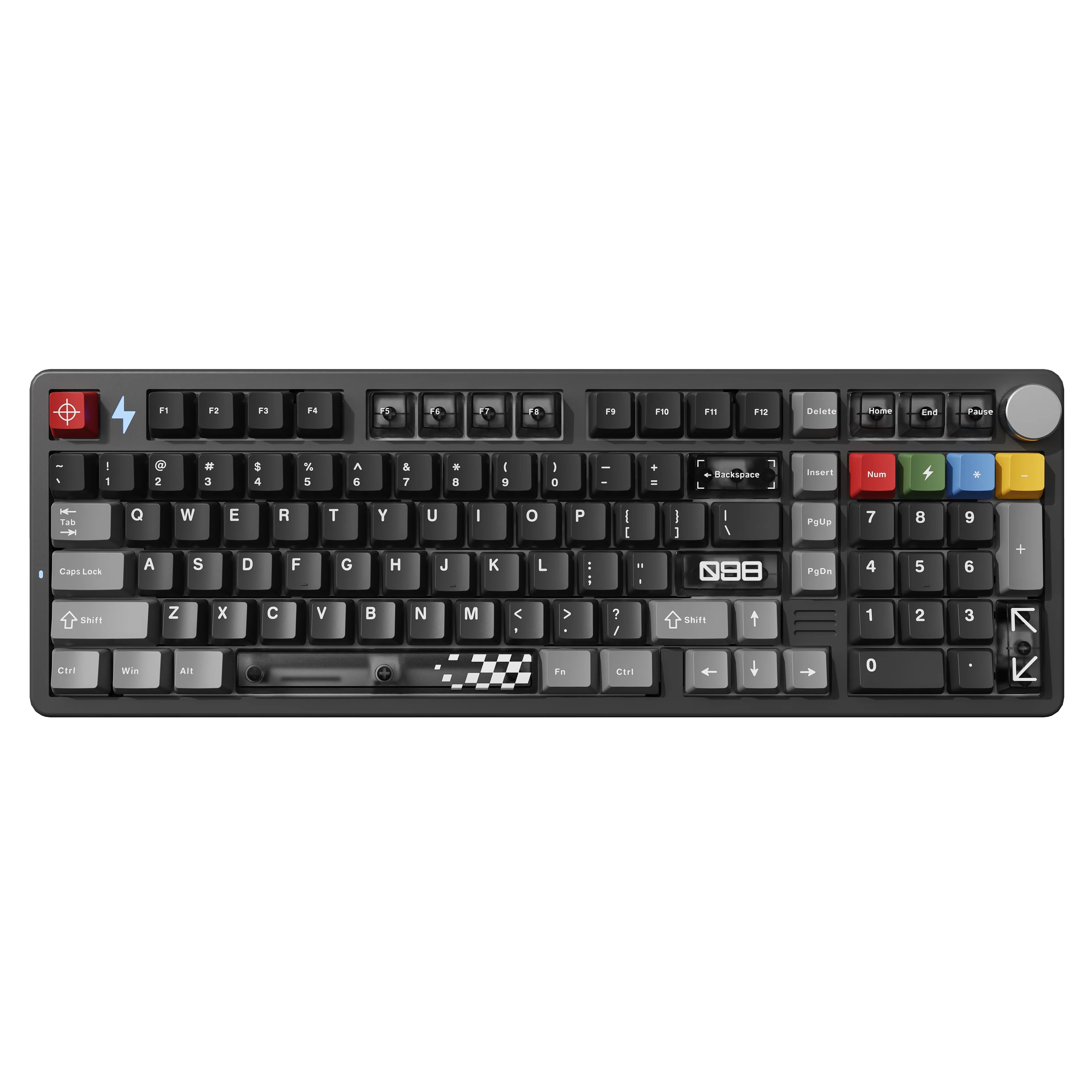 YUNZII AL98 PRO Dual-8K Wireless Aluminum Mechanical Keyboard with Wrist Rest