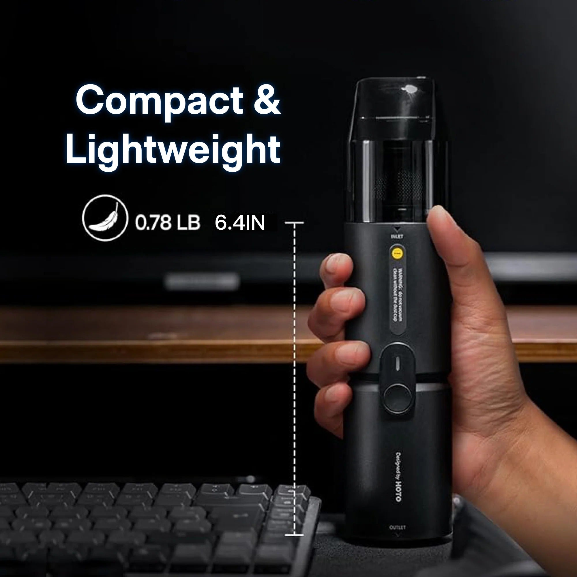 HOTO Compressed Air Capsule | 4-in-1 Work Station