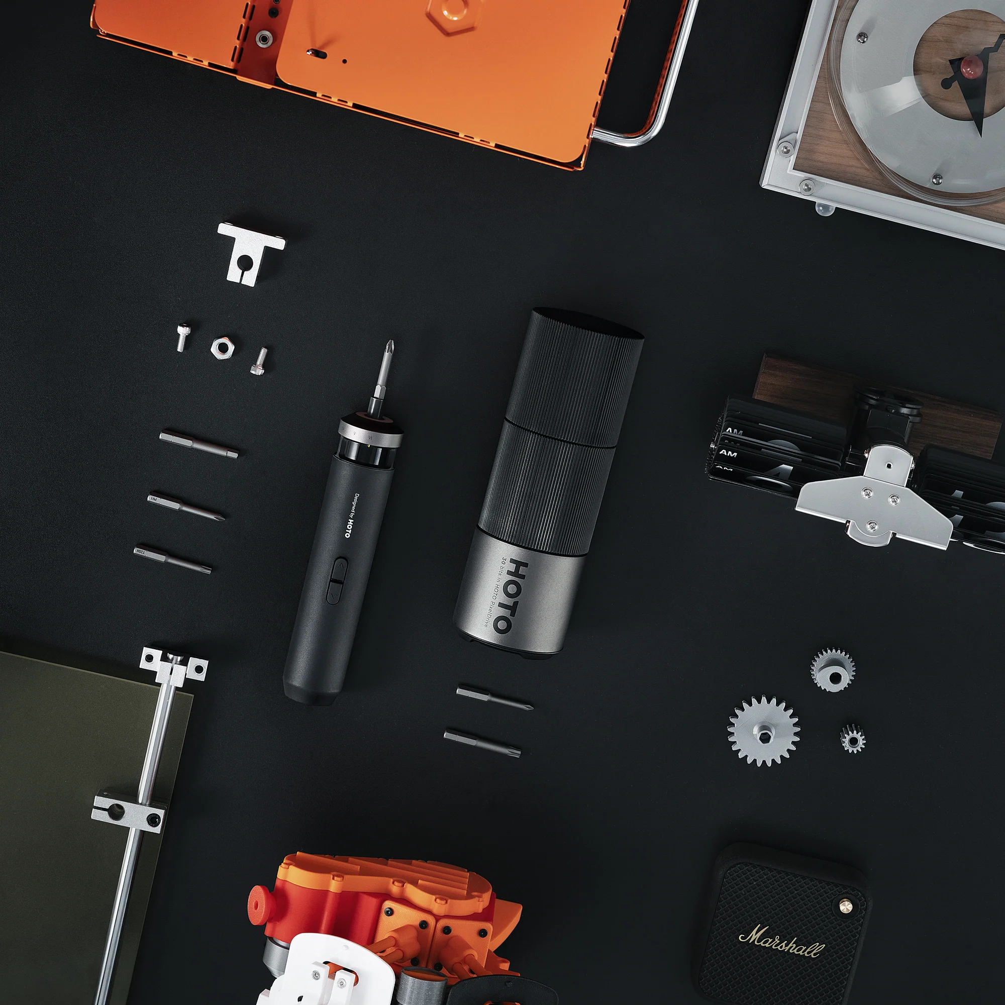 HOTO PixelDrive LED Illumination Cordless Screwdriver with Digital Screen