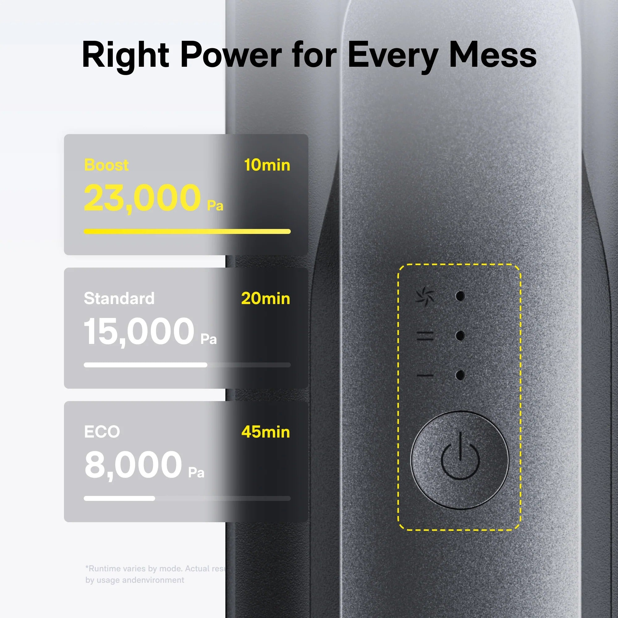 HOTO BlowVac Cordless Lightweight Handheld Vacuum & Blower