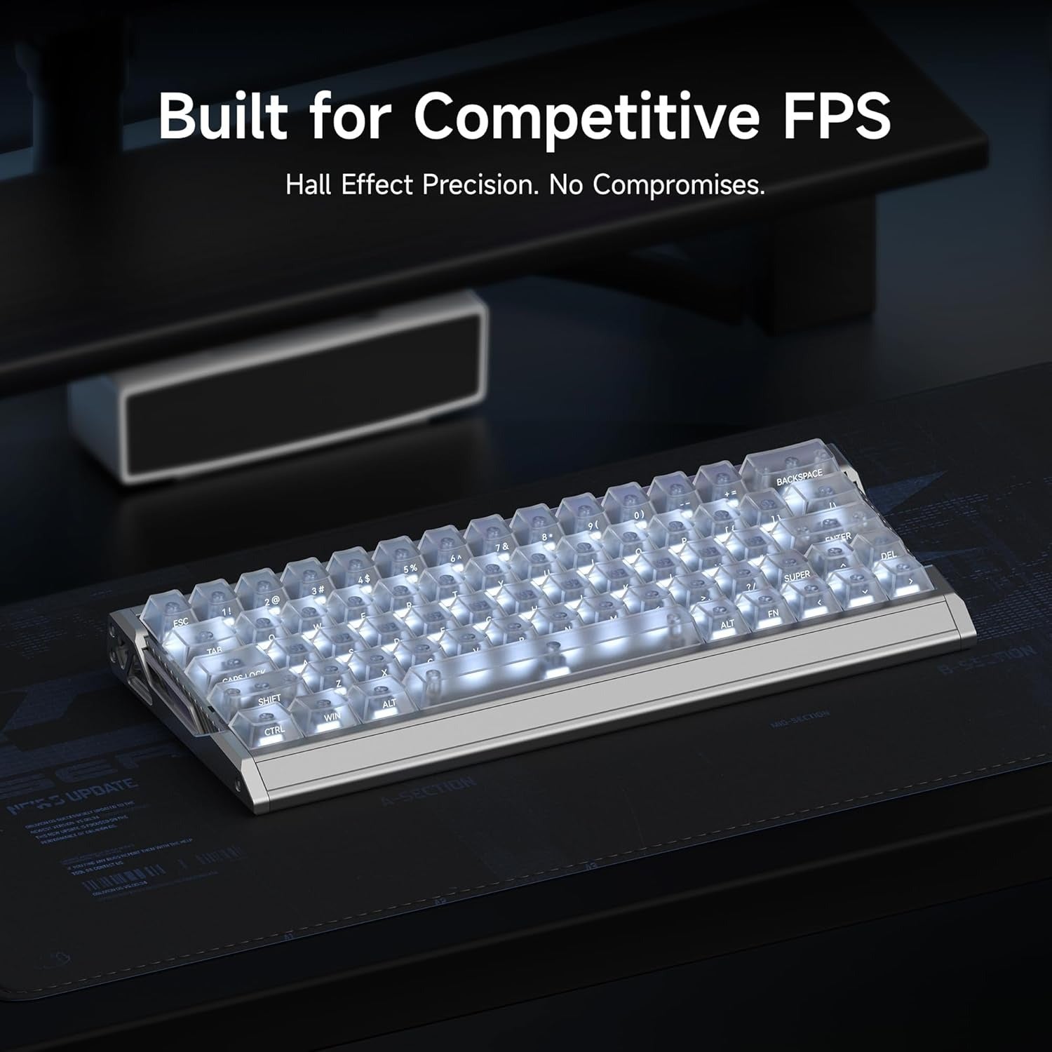IQUNIX EV63 Hall Effect 8K RGB Wired Gaming Keyboard