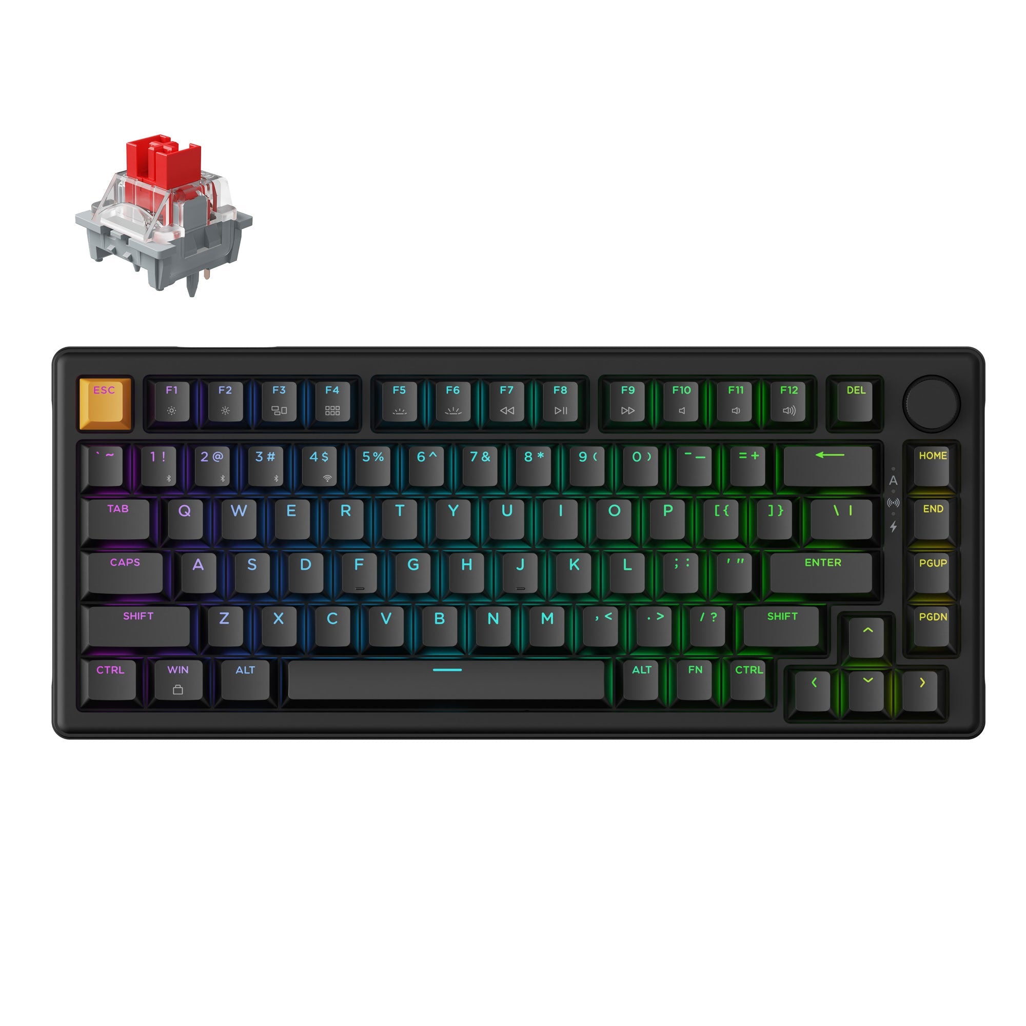 Keychron J2 QMK Wireless Mechanical Keyboard