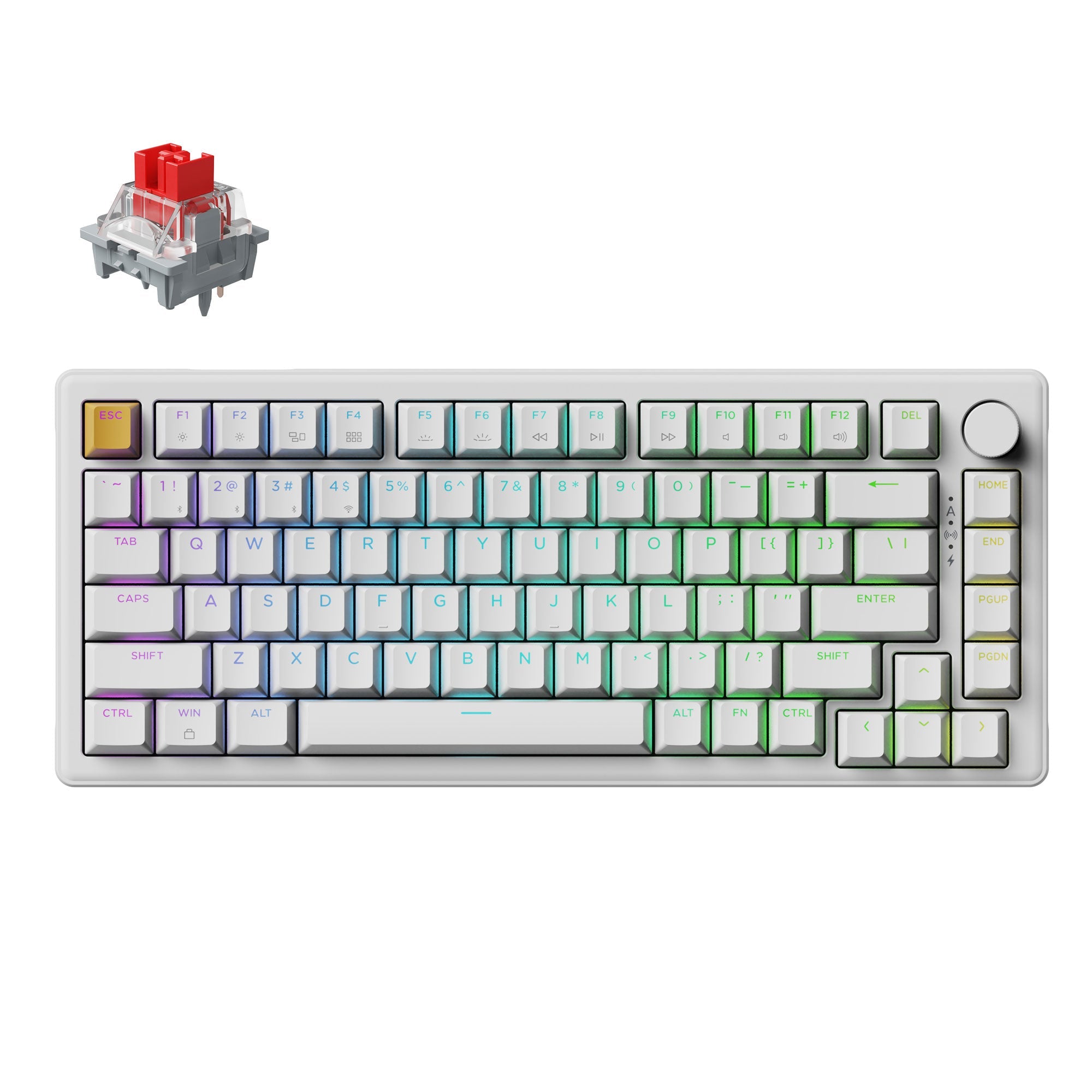 Keychron J2 QMK Wireless Mechanical Keyboard