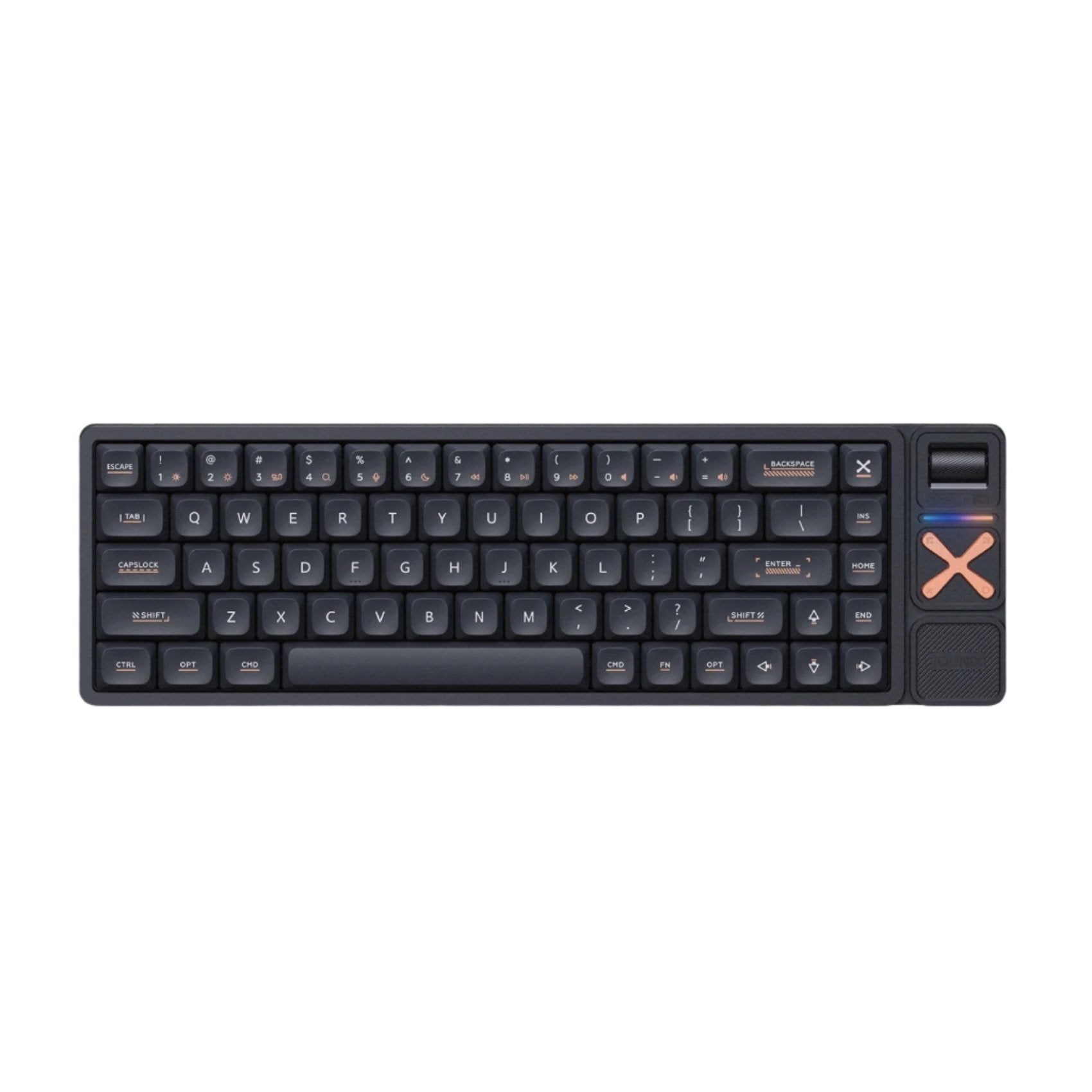 IQUNIX Magi65 Pro Wireless Low Profile Mechanical Keyboard - Gold Red ...