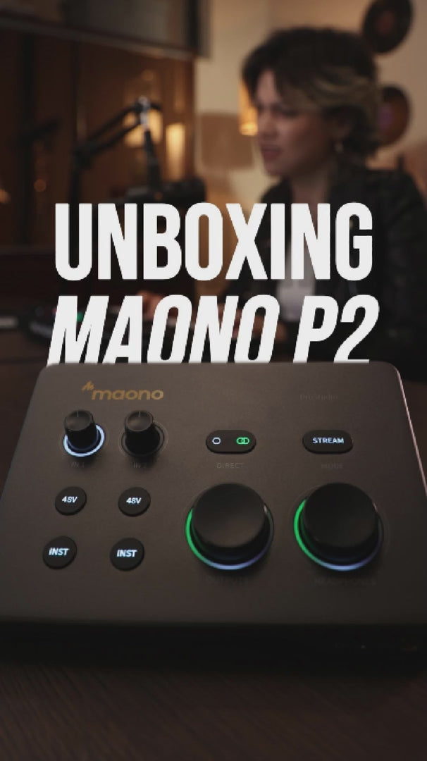 Maono P2 USB Hybrid Audio Interface.mp4__PID:c234fa32-66ba-460b-ac17-2920c5fefb2a