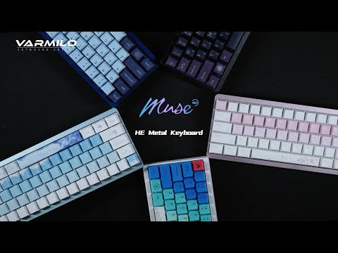 VARMILO MUSE65 HE Magnetic Switch Metal 8K Wired Gaming Keyboard