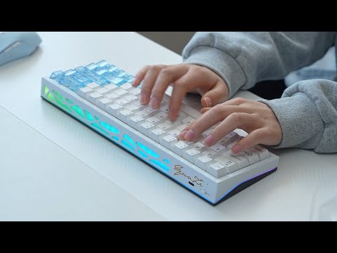 YUNZII AL65 QMK/VIA Hollow Pattern Aluminium Mechanical Keyboard