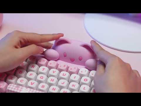 YUNZII C68 Meow Tri-Mode Hot-Swap Hi-Fi Wireless Mechanical Keyboard (Milk Switch)