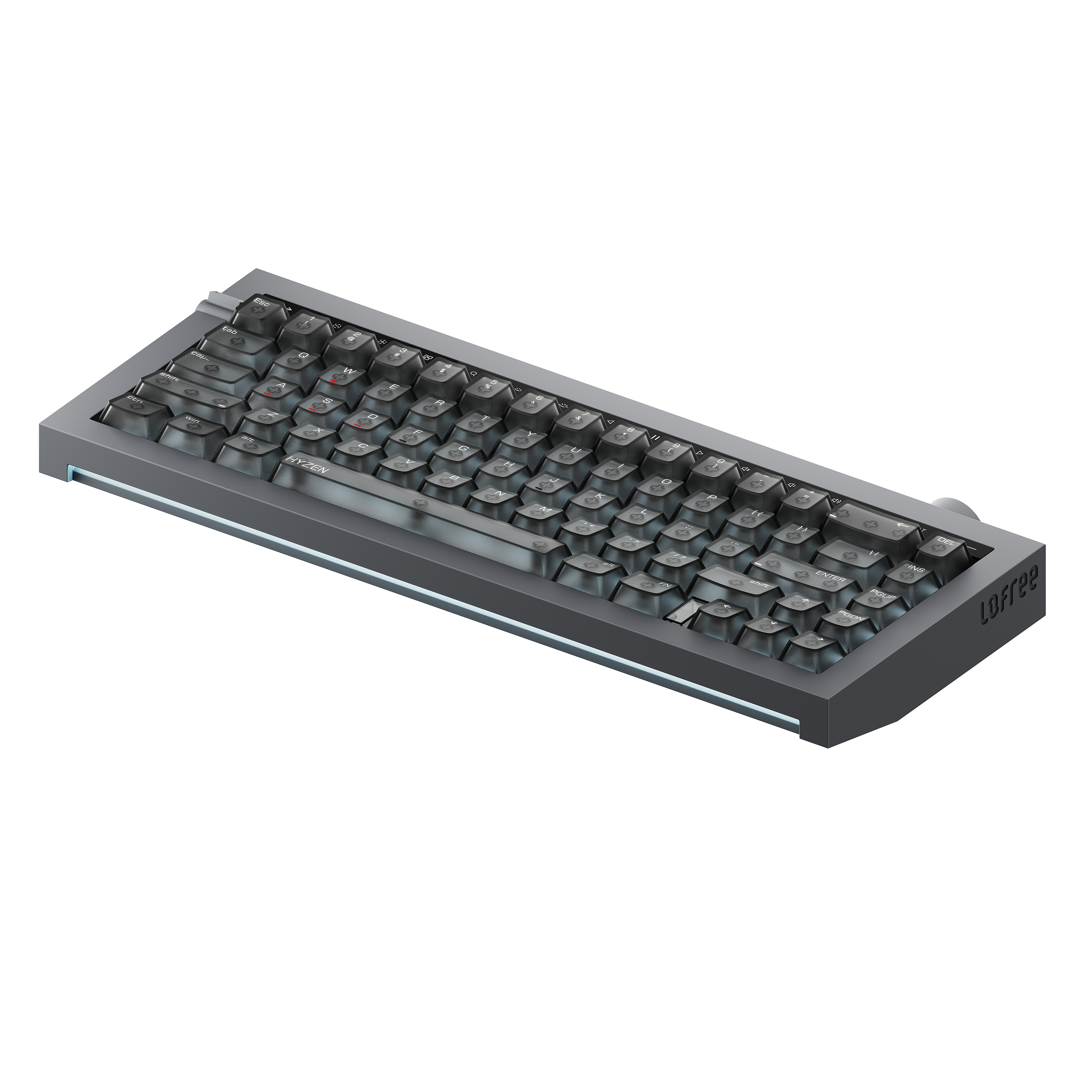 (Pre-Order) Lofree Hyzen67 Wireless Tri-mode Aluminum Mechanical Magnetic Keyboard