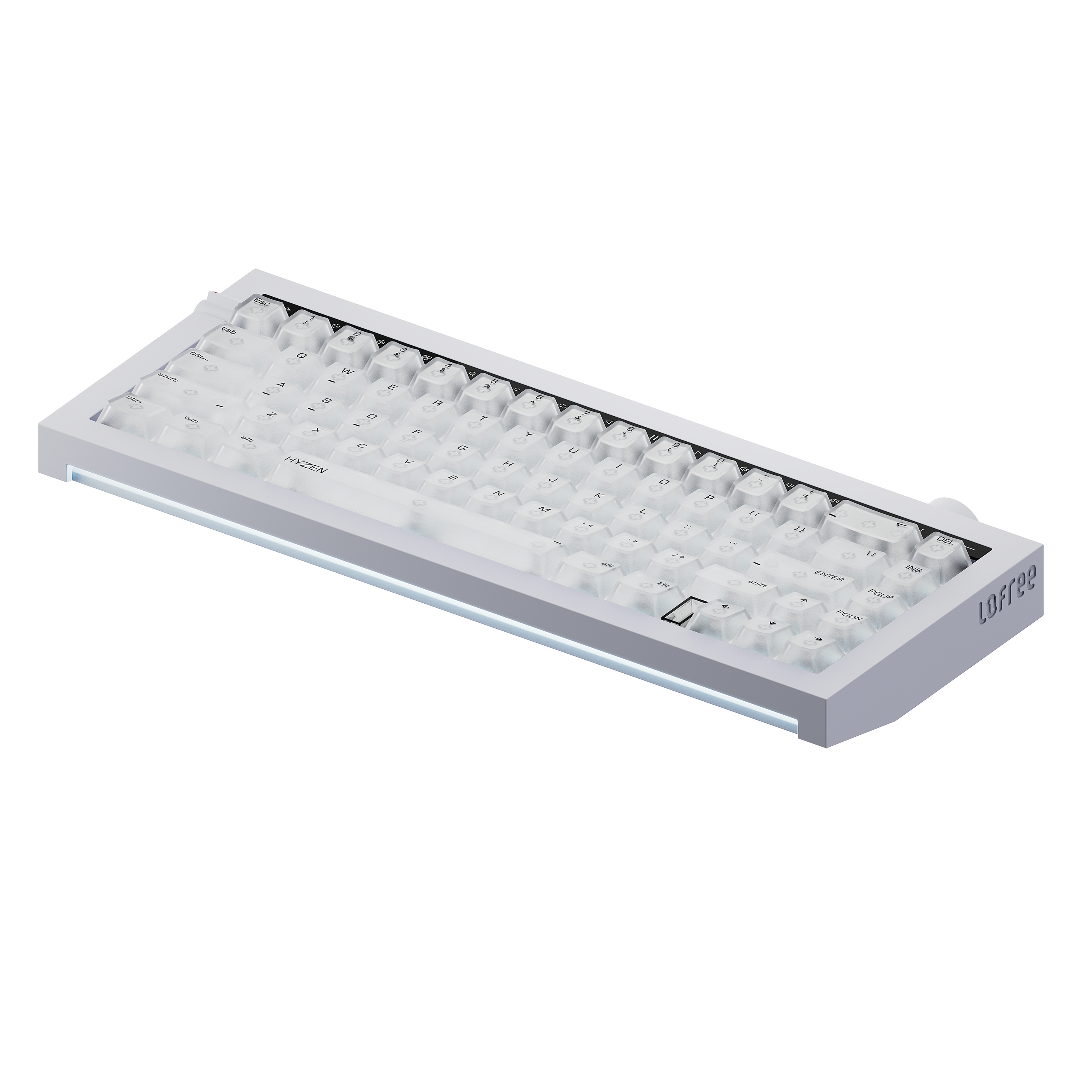 (Pre-Order) Lofree Hyzen67 Wireless Tri-mode Aluminum Mechanical Magnetic Keyboard