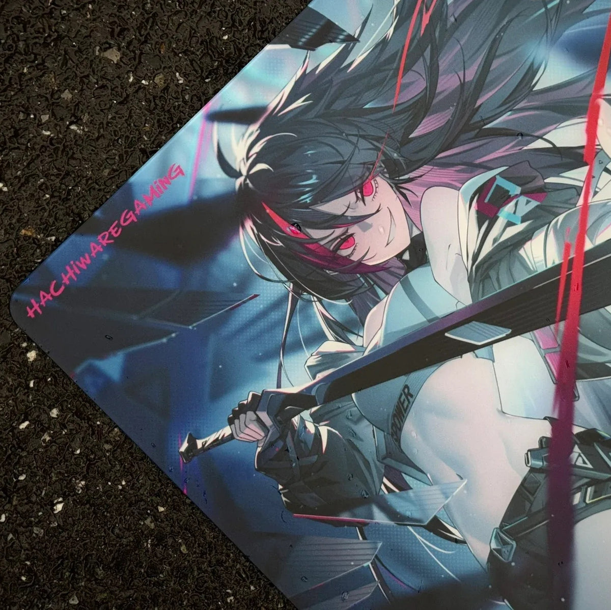 ARBITER STUDIO x HACHIWARE Zero 490x420x2mm Glass Mousepad