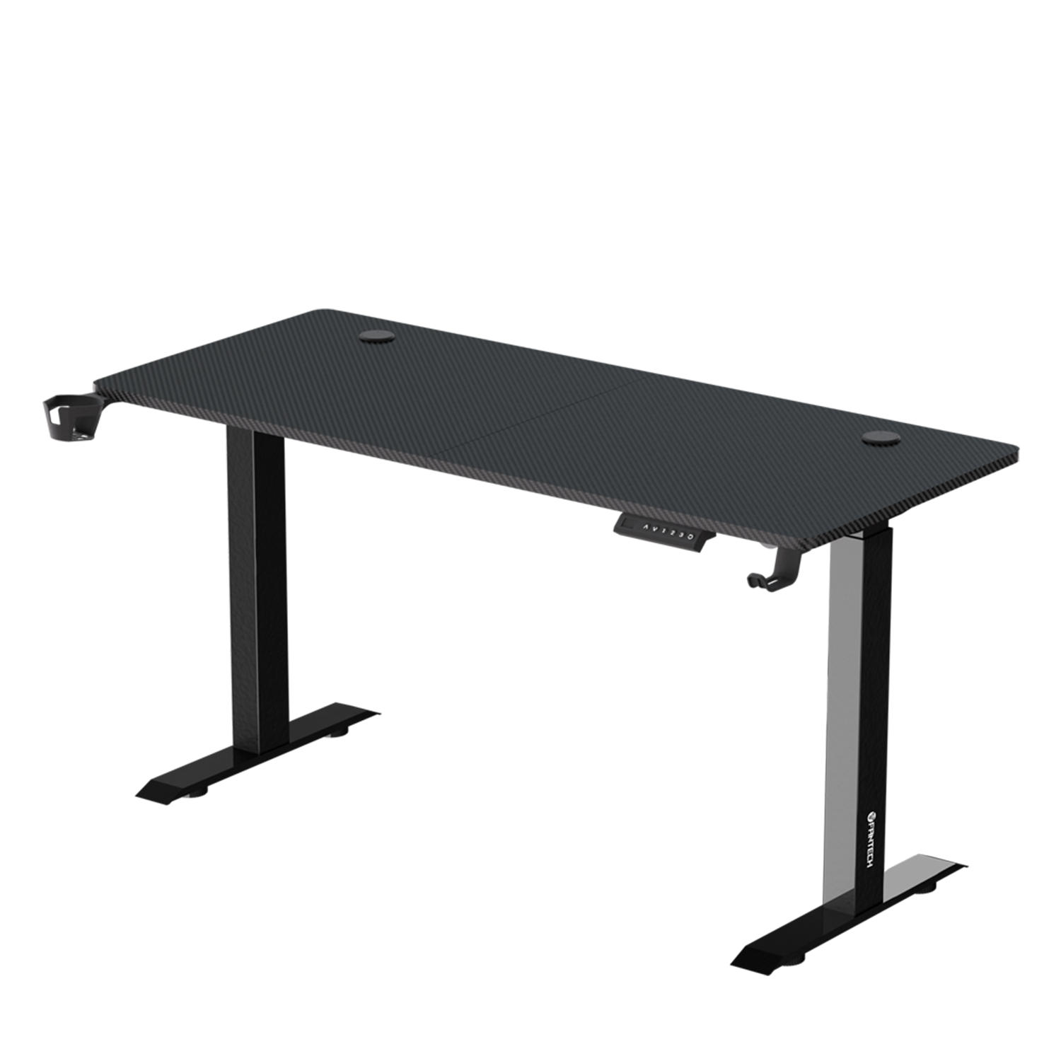 Fantech GD914 Office Desk Height Adjustable Motorised Electric Stand Gaming Table 140x60cm(Black)