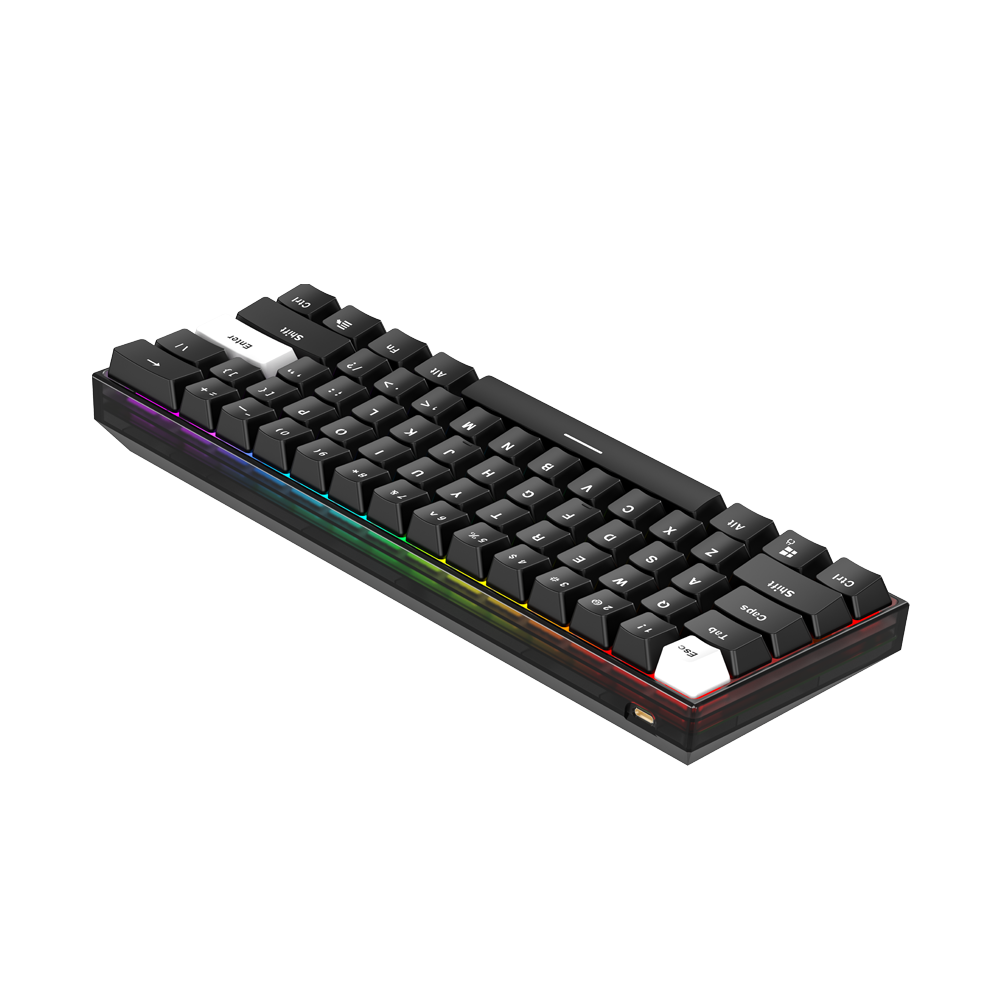 wireless mechanical keyboard, slim keyboard, compact wireless keyboard, portable keyboard, wireless keyboard