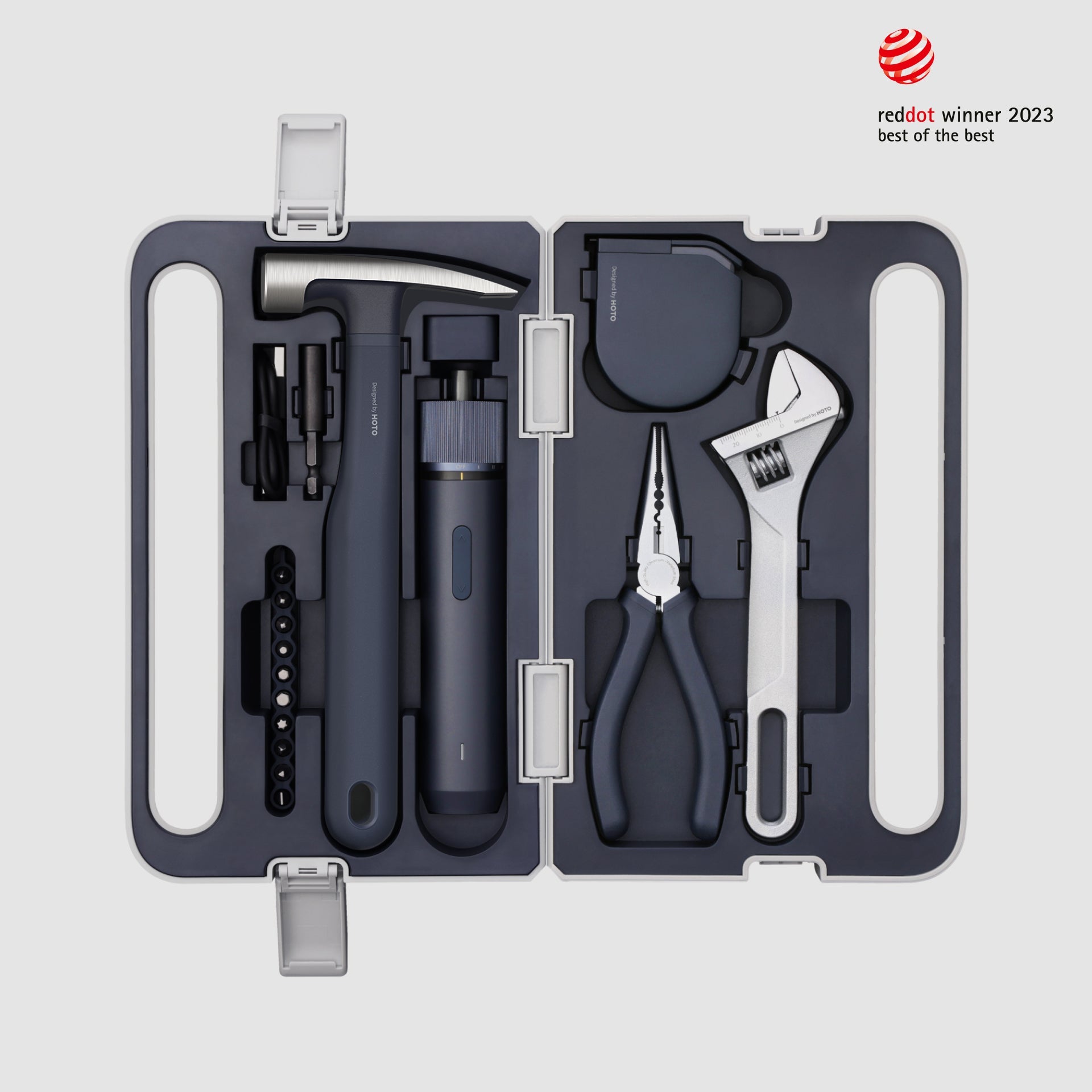 Gadgetoo Hoto 3.6V Screwdriver Tool Set Home Diy Toolkit Hoto 3.6V Screwdriver Tool Set / Hoto 5-Piece Tool Set