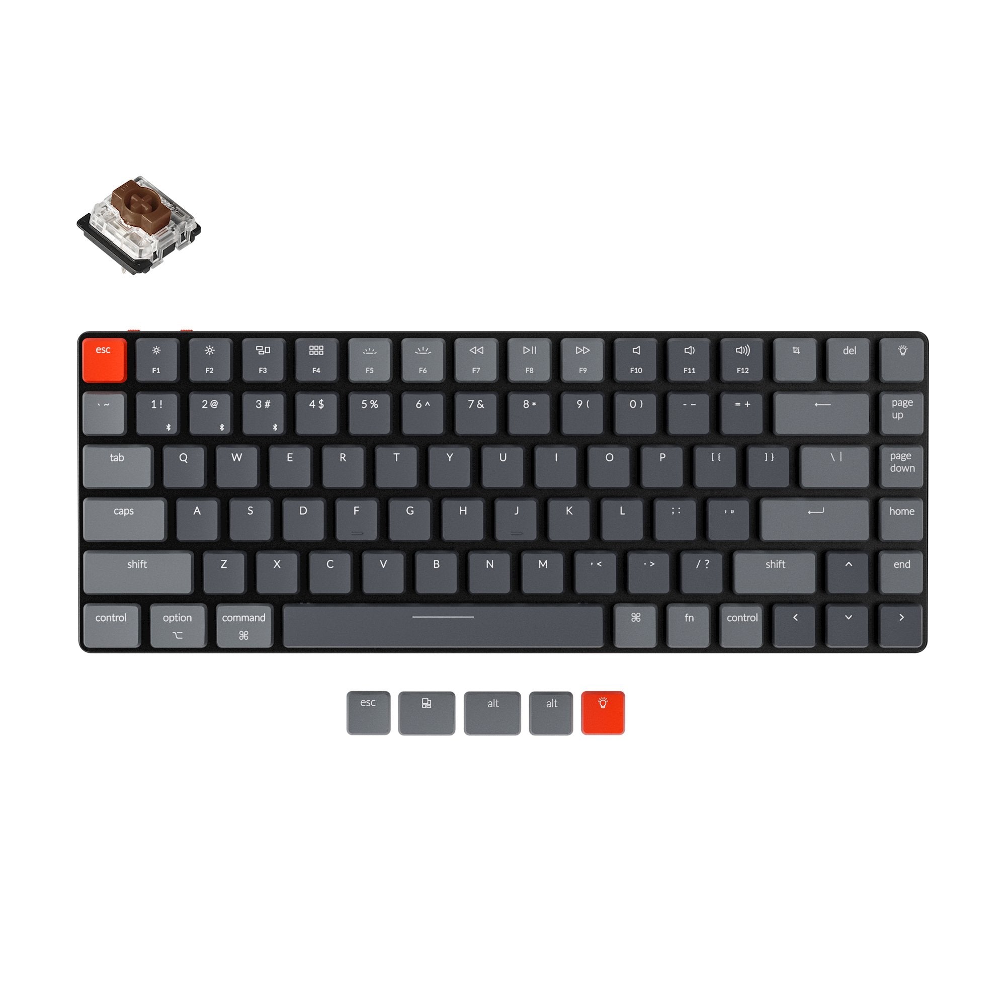 Keychron K3 V2 Ultra-slim Wireless Mechanical Keyboard