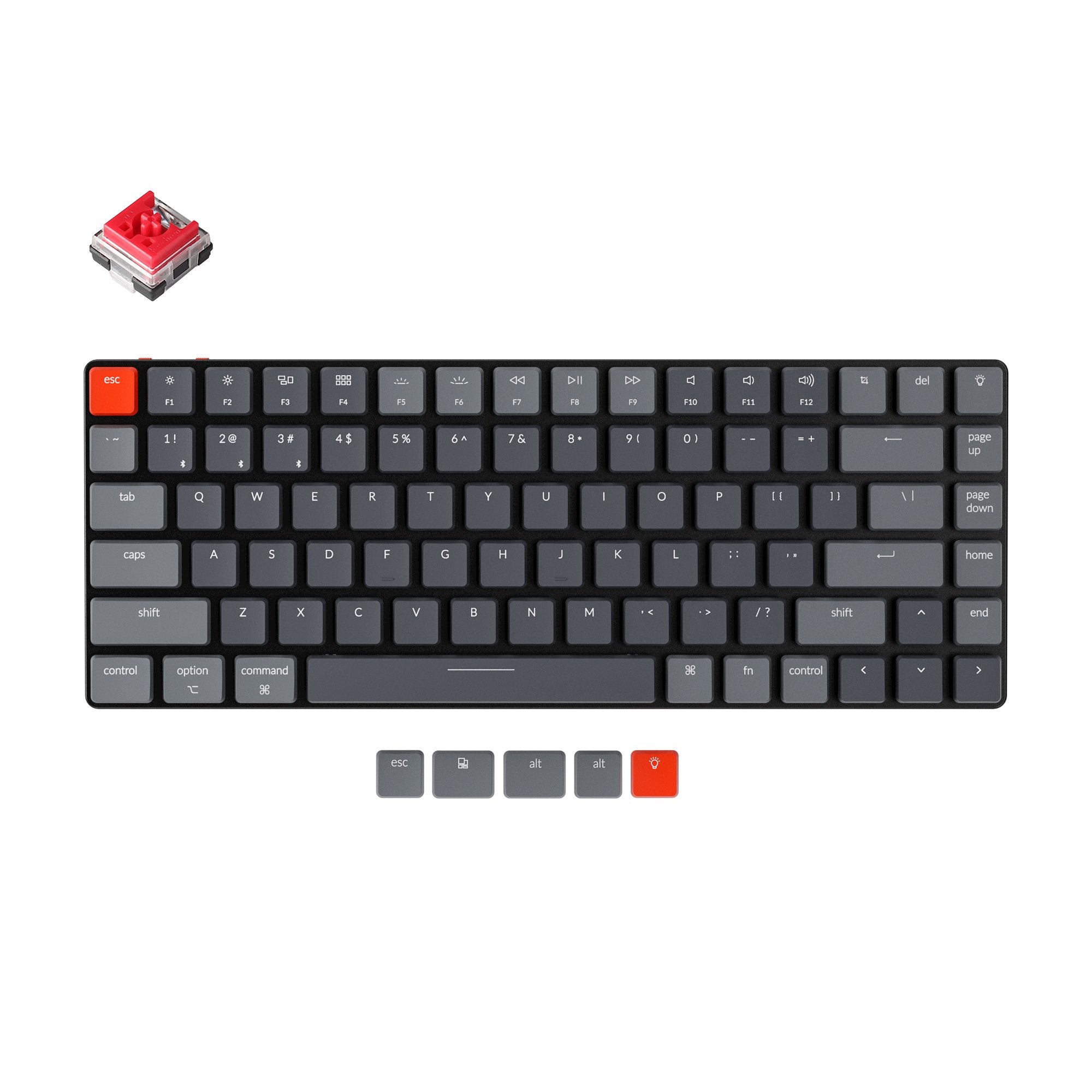 Keychron K3 V2 Ultra-slim Wireless Mechanical Keyboard