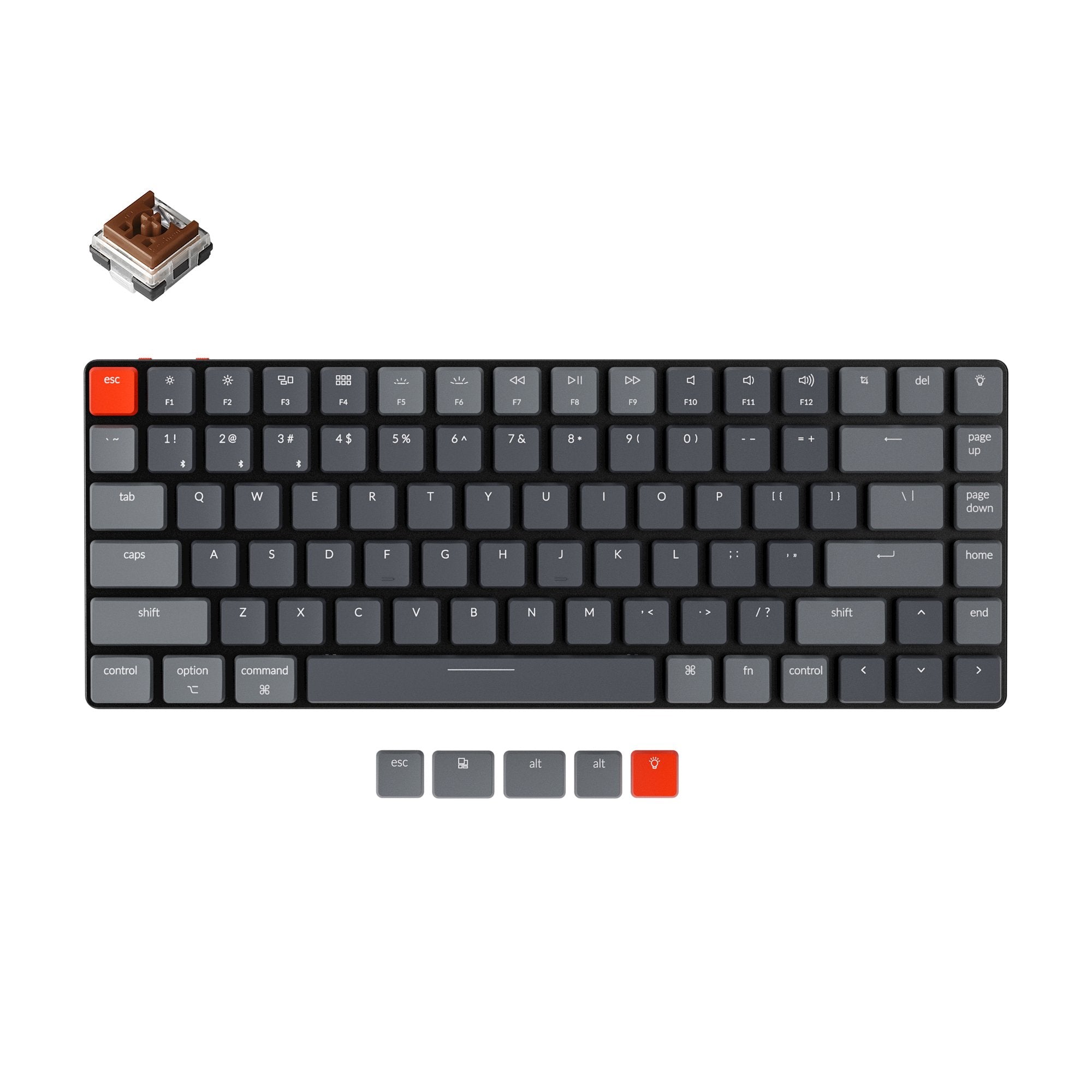 Keychron K3 V2 Ultra-slim Wireless Mechanical Keyboard