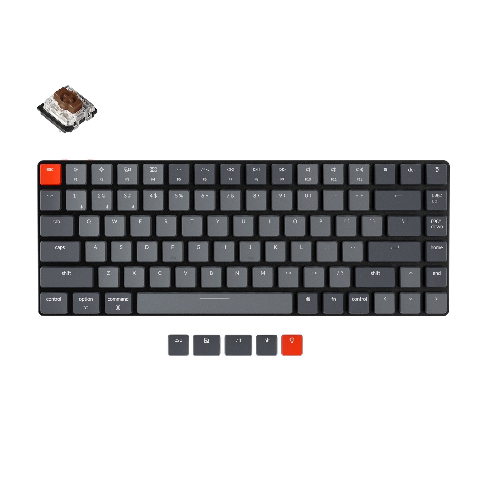 Keychron K3 V2 Ultra-slim Wireless Mechanical Keyboard