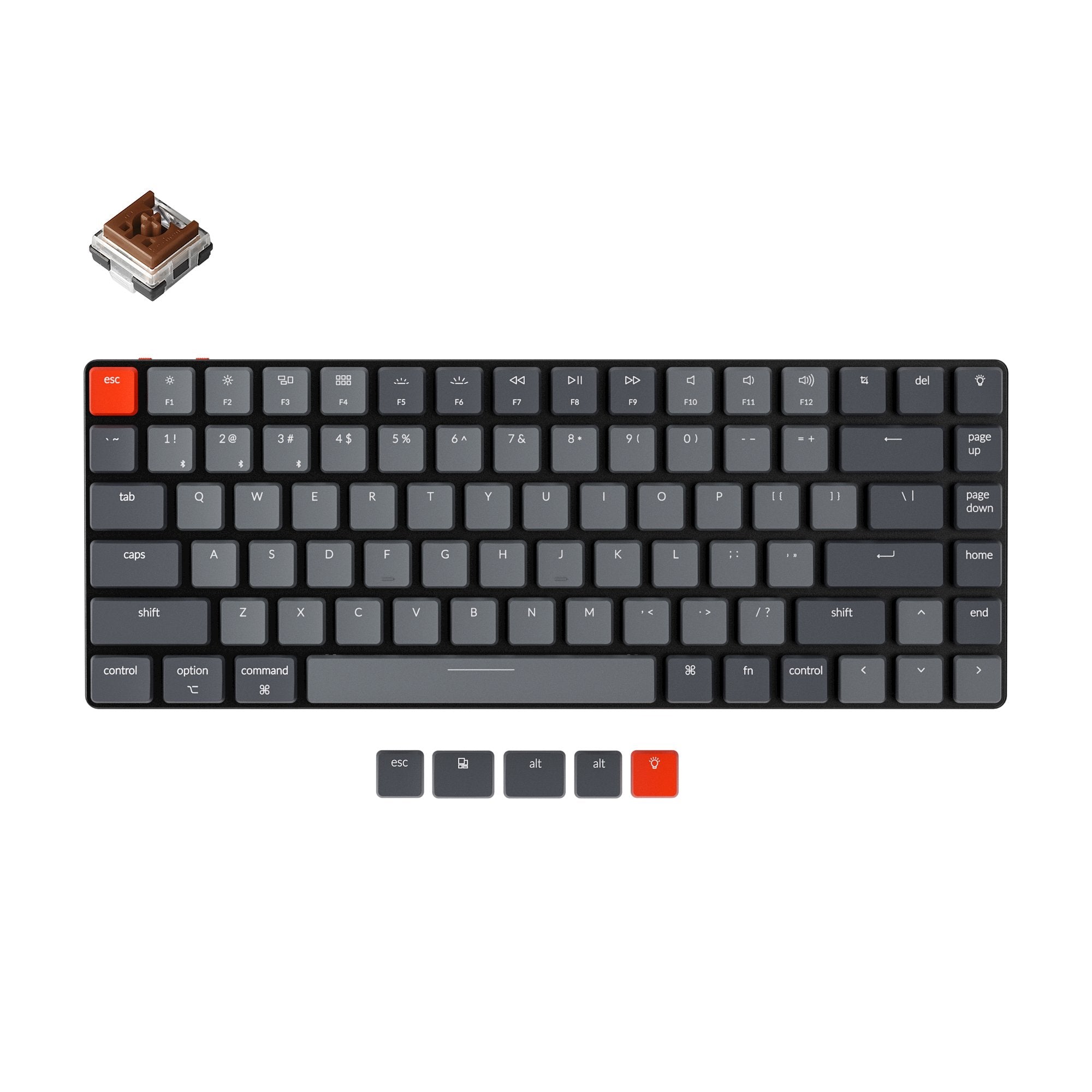 Keychron K3 V2 Ultra-slim Wireless Mechanical Keyboard