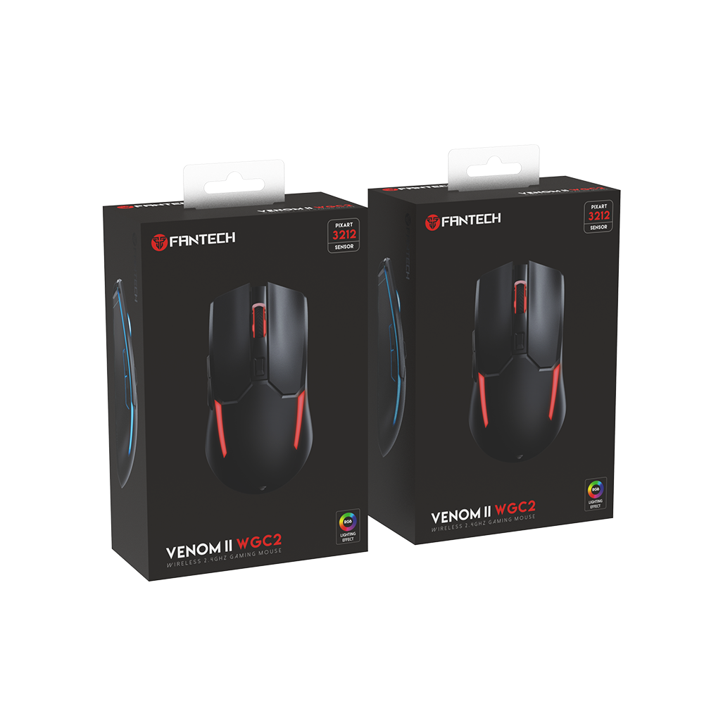Fantech VENOM II WGC2 Wireless Gaming Mouse-Space Edition